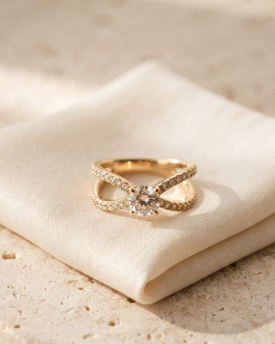 Celeste Crossover Ring
