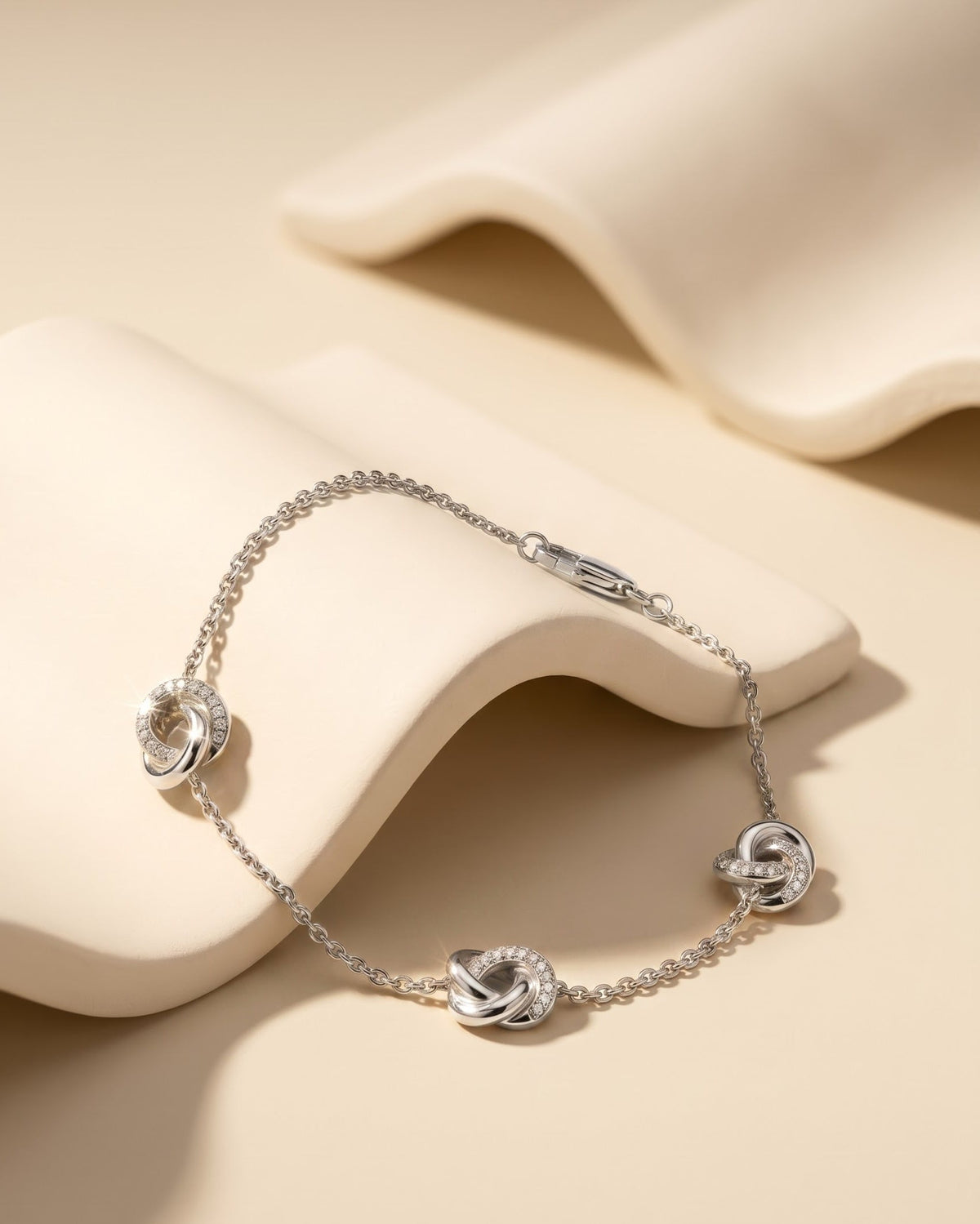 Prism Twisted Knot Station Bracelet