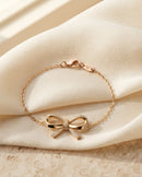 Vesper Bow Pendant Bracelet