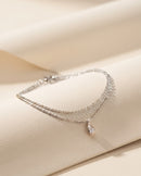 Equinox Pear Drop Chain Bracelet