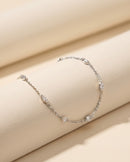 Bellatrix Marquise Station Bracelet