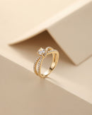 Celeste Crossover Ring