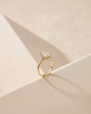 Solstice Emerald Solitaire Ring