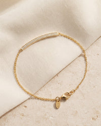 Cassini Pavé Bar Bracelet
