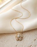 Alcove Flower Pendant Necklace