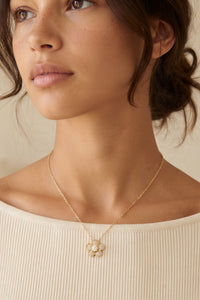 Alcove Flower Pendant Necklace
