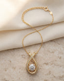 Estuary Open Teardrop Necklace