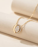 Soleil Heart Pendant Necklace
