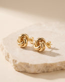 Draco Twisted Knot Earrings