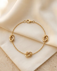 Prism Twisted Knot Station Bracelet
