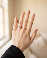 Solstice Emerald Solitaire Ring