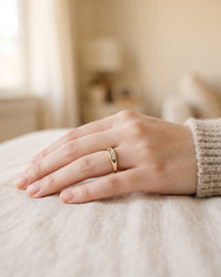 Vela Domed Signet Ring