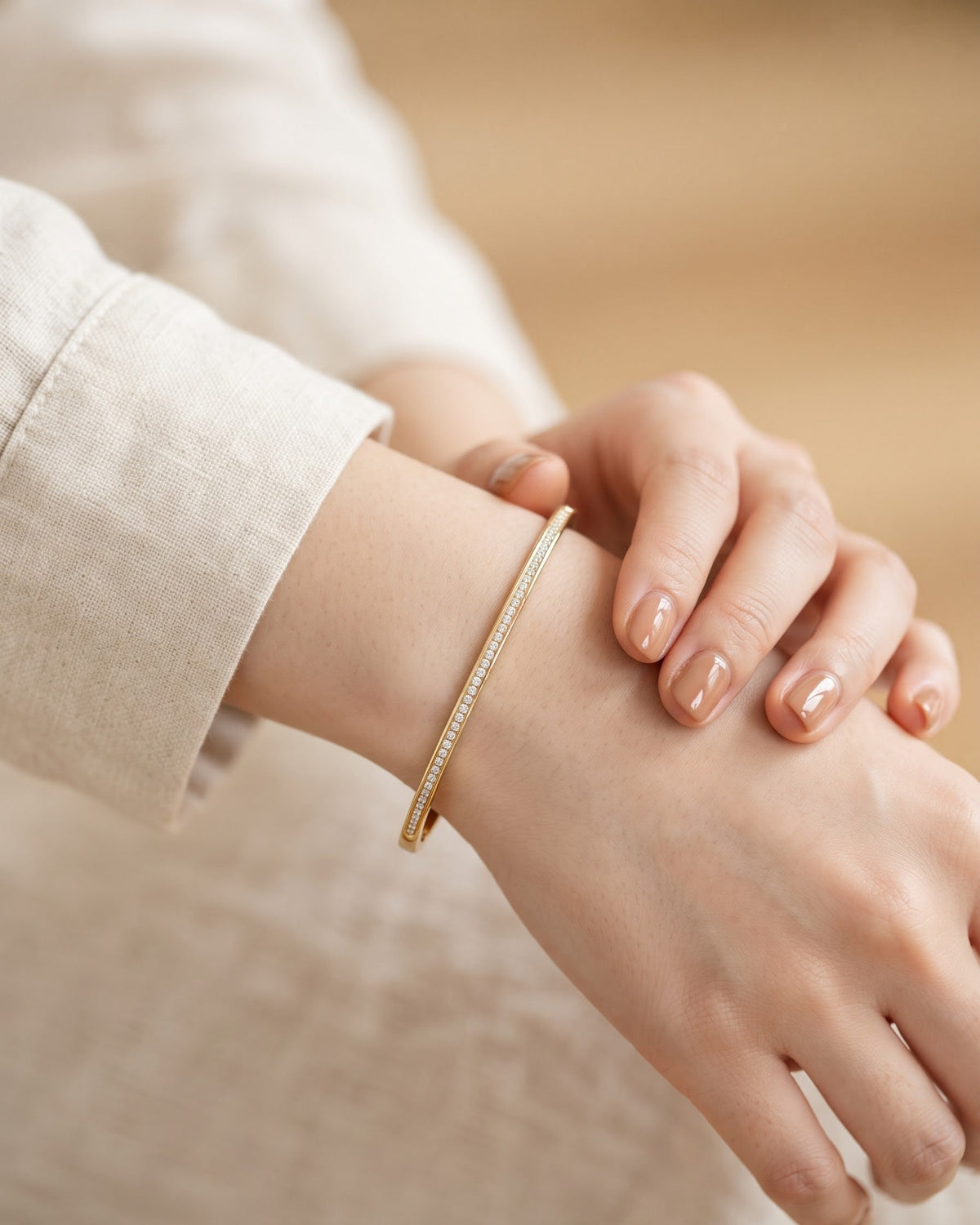 Vesper Pavé Bangle