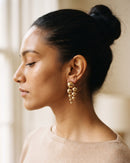 Luna Graduated Ball Drop Earrings