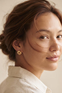 Draco Twisted Knot Earrings